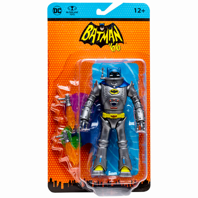 バットマン 1966 クラシック テレビシリーズ マクファーレントイズ DCレトロ 6インチ アクションフィギュア #24 ロボット・バットマン