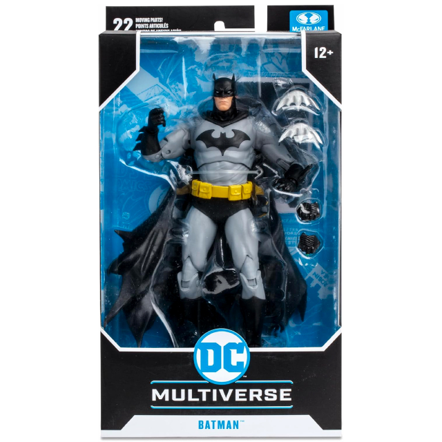 マクファーレントイズ DC マルチバース 7インチ アクションフィギュア 『バットマン：ハッシュ』 バットマン (ブラック&グレースーツ バージョン)