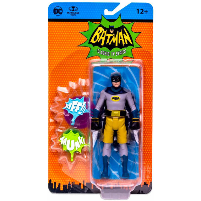 バットマン 1966 クラシック テレビシリーズ マクファーレントイズ DCレトロ 6インチ アクションフィギュア #8 バットマン (ボクシング)