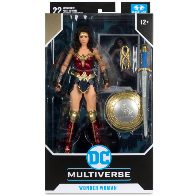 バットマン VS スーパーマン：ジャスティスの誕生 マクファーレントイズ DC マルチバース 7インチ アクションフィギュア ワンダーウーマン