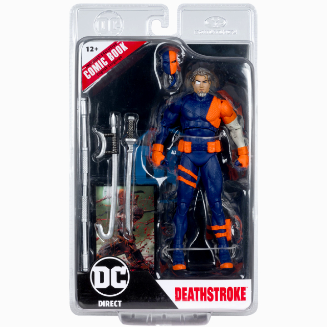 マクファーレントイズ x DCダイレクト DC ページ・パンチャーズ 7インチ アクションフィギュア 『DC リバース』 デスストローク