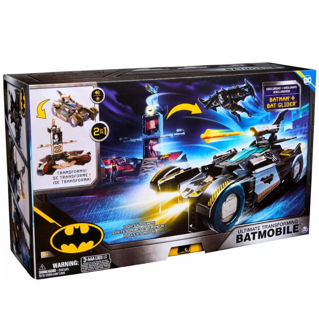 スピンマスター DCコミックス バットマン 2イン1 プレイセット