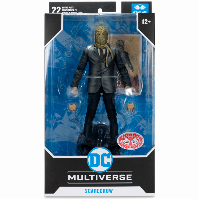 バットマン ダークナイト・トリロジー マクファーレントイズ DC マルチバース 7インチ アクションフィギュア 『バットマン・ビギンズ』 スケアクロウ (レッド・プラチナ・エディション)
