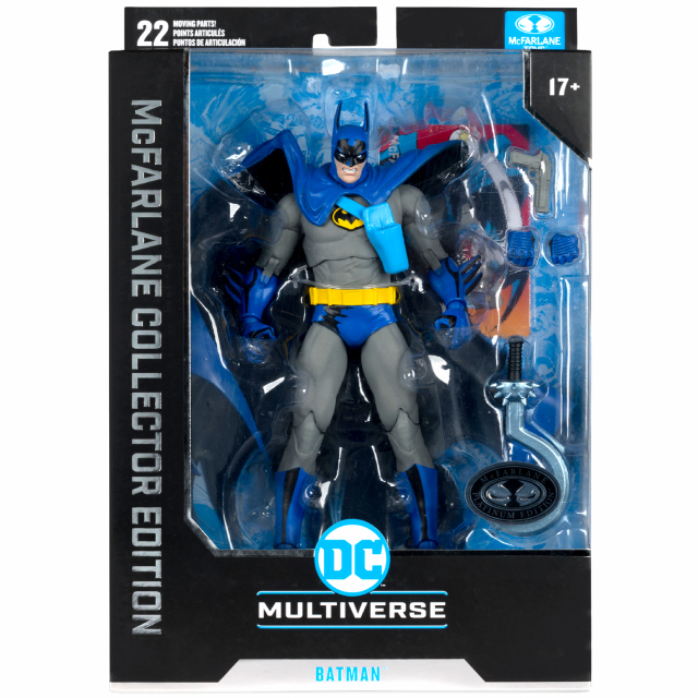 マクファーレントイズ DC マルチバース コレクターエディション 7インチ アクションフィギュア 『バットマン：イヤー・ツー』  バットマン (プラチナ・エディション ブルースーツ バリアント)