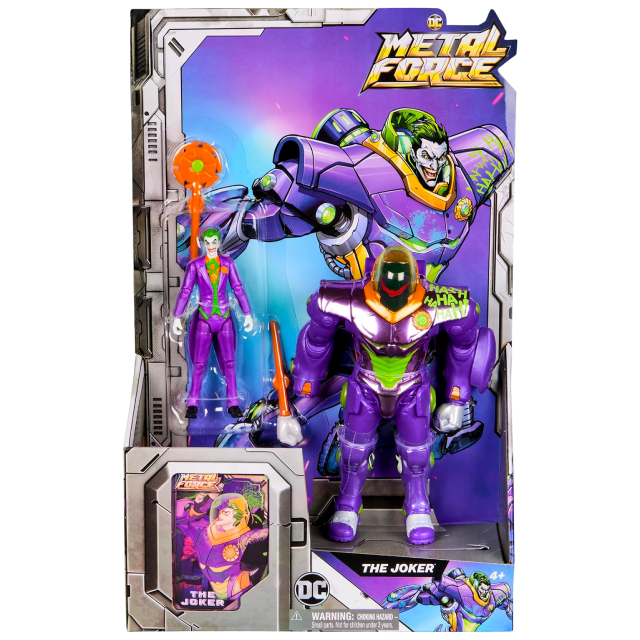 スピンマスター DCコミックス メタル・フォース シリーズ 4インチ