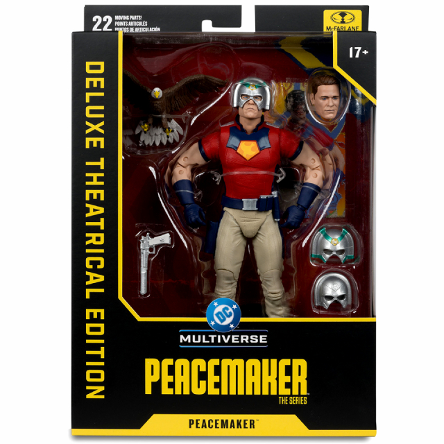 ピースメイカー テレビシリーズ 2025 マクファーレントイズ DC マルチバース 7インチ アクションフィギュア デラックス シアトリカル・エディション ピースメイカー