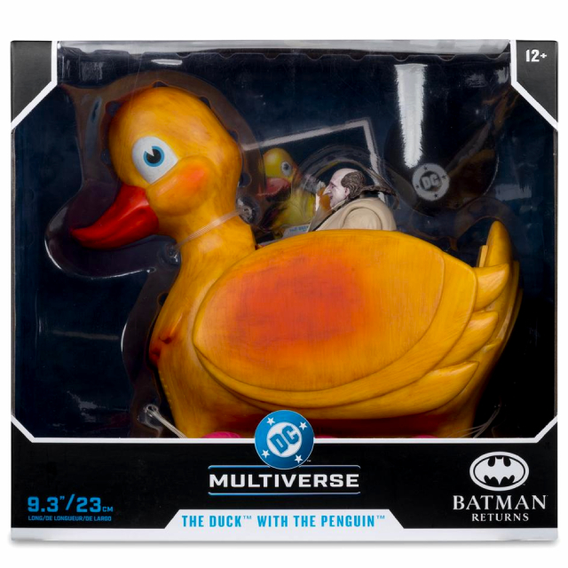バットマン リターンズ マクファーレントイズ DC マルチバース 7インチ アクションフィギュア デラックス ビークル&フィギュア セット “ダック” ビークル with ペンギン 【パッケージダメージあり】