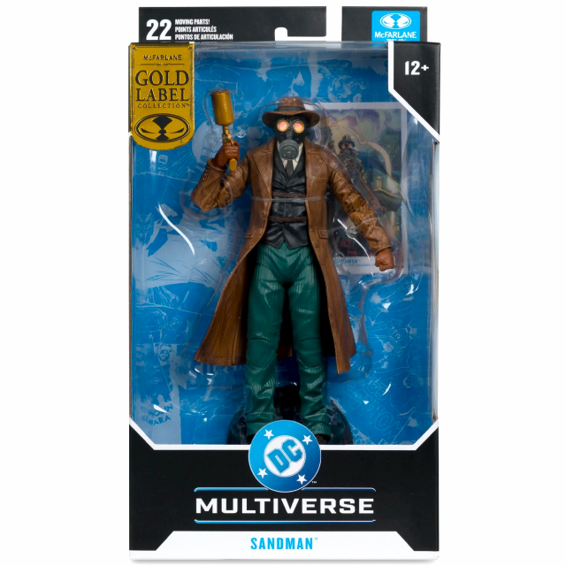 マクファーレントイズ DC マルチバース ゴールドラベル 7インチ アクションフィギュア サンドマン (ウェズリー・ドッズ)