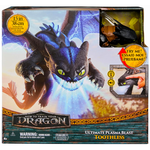 ヒックとドラゴン 2025 スピンマスター 15インチ ライト