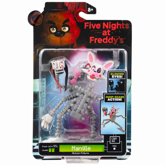 FNAF ファイブ・ナイツ・アット・フレディーズ ジャズウェア ジャンプ・スケアー 5インチ アクションフィギュア マングル