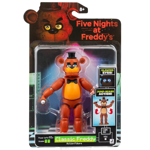 FNAF ファイブ・ナイツ・アット・フレディーズ ジャズウェア ジャンプ・スケアー 5インチ アクションフィギュア クラシック フレディ・ファズベアー