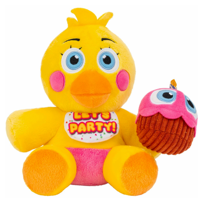 FNAF ファイブ・ナイツ・アット・フレディーズ ジャズウェア 8インチ ぬいぐるみ グローインザダーク プラッシュ トイ・チカ