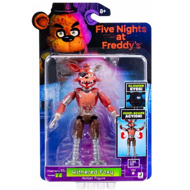 FNAF ファイブ・ナイツ・アット・フレディーズ ジャズウェア ジャンプ・スケアー 5インチ アクションフィギュア ウィザード フォクシー