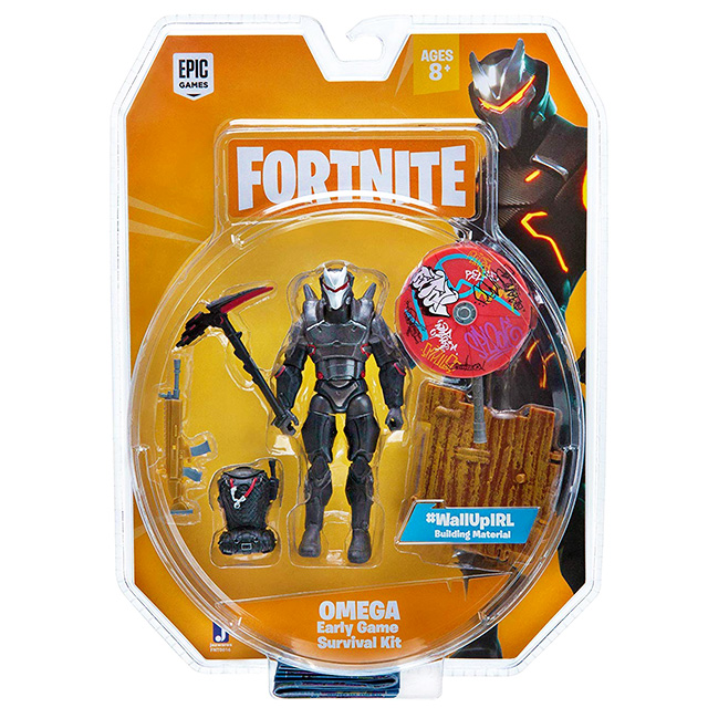 フォートナイト ジャズウェア 4インチ アクションフィギュア アーリーゲーム サバイバルキット 1パック オメガ