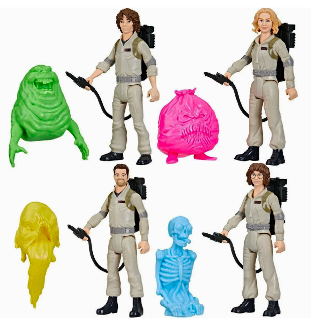 ハズブロ ゴーストバスターズ：フローズン・サマー フライト・フィーチャー 5インチ アクションフィギュア 4体セット (フィービー & トレヴァー & ゲイリー & キャリー)
