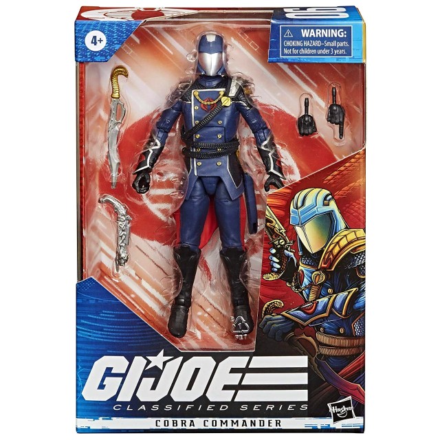 ハズブロ G.I.ジョー クラシファイドシリーズ 6インチ アクションフィギュア コブラコマンダー