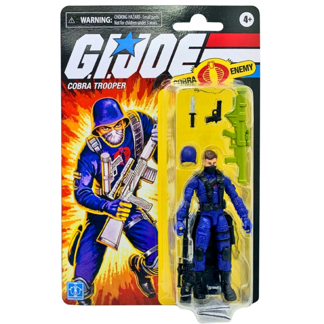ハズブロ G.I.ジョー レトロコレクション ウォルマート限定 3.75インチ ベーシックフィギュア コブラトルーパー