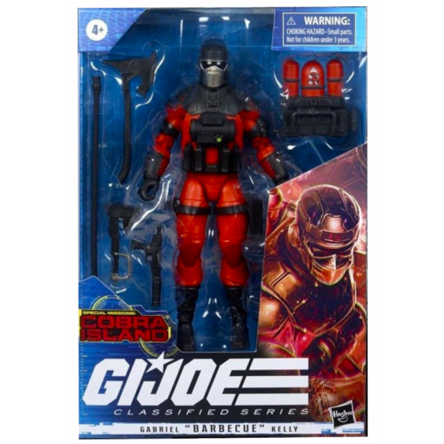 ハズブロ G.I.ジョー クラシファイドシリーズ ターゲット限定 6インチ アクションフィギュア ガブリエル・”バーベキュー”・ケリー