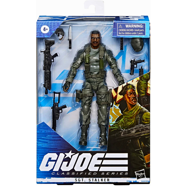 ハズブロ G.I.ジョー クラシファイドシリーズ 6インチ アクションフィギュア サージェント ロンゾ・”ストーカー”・ウィルキンソン