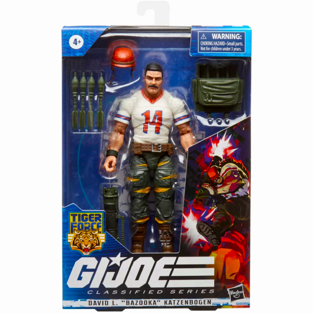 ハズブロ G.I.ジョー クラシファイドシリーズ ターゲット限定 6インチ アクションフィギュア “タイガー・フォース” デヴィッド・L・”バズーカ”・カッツェンボーゲン