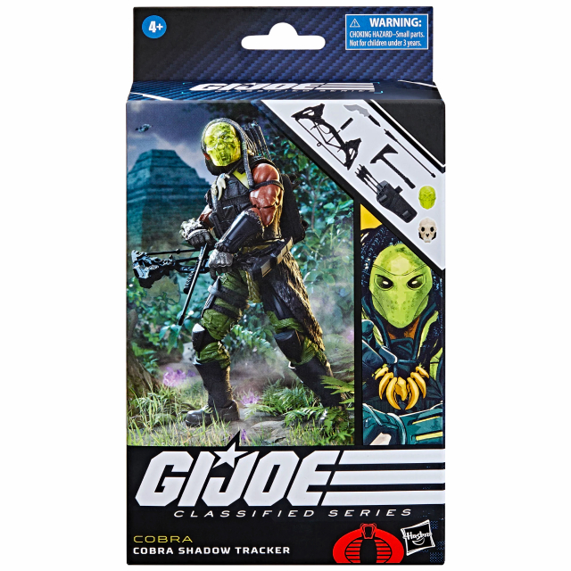 ハズブロ G.I.ジョー クラシファイドシリーズ 6インチ アクションフィギュア コブラ シャドウトラッカー