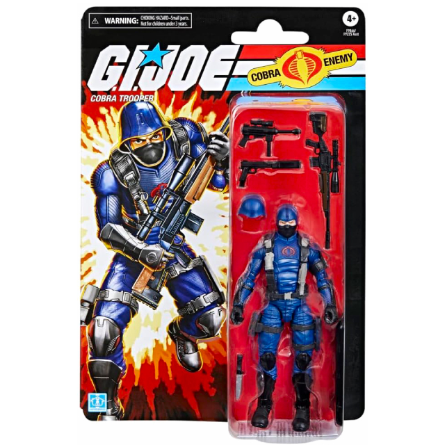 ハズブロ G.I.ジョー クラシファイドシリーズ レトロパッケージ 6インチ アクションフィギュア コブラトルーパー