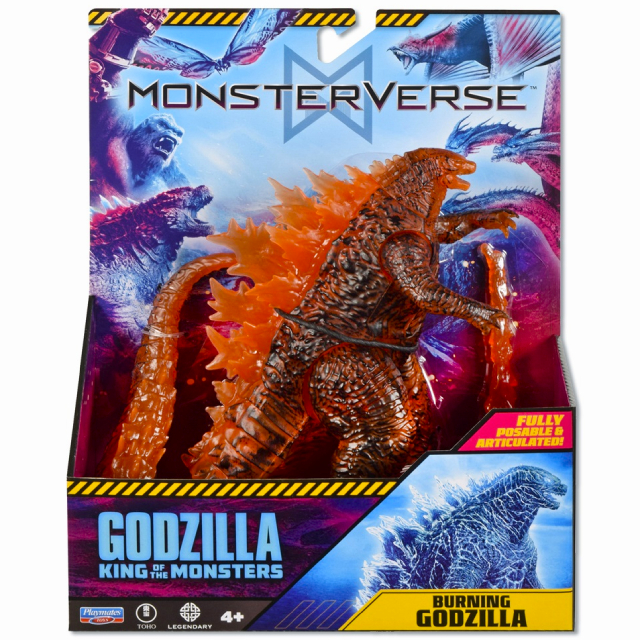 モンスターバース ゴジラ キング・オブ・モンスターズ プレイメイツ ベーシック アクションフィギュア バーニング ゴジラ