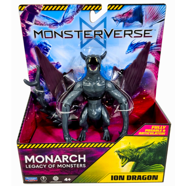 モンスターバース モナーク：レガシー・オブ・モンスターズ プレイメイツ ベーシック アクションフィギュア イオン・ドラゴン