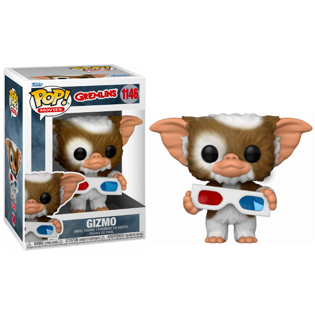 グレムリン ファンコ ポップ! ビニールフィギュア #1146 ギズモ with 3Dメガネ