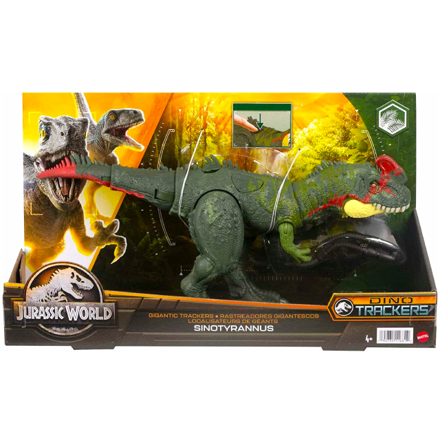マテル ジュラシック・ワールド ダイノ・トラッカーズ ギガンティック・トラッカーズ アクションフィギュア シノティラヌス