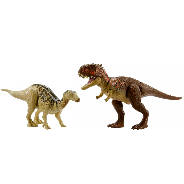 ジュラシック・ワールド ディノトラッカーズ 恐竜フィギュア 3体セット MATTEL-ジュラシックワールドの恐竜フィギュア,ディノトラッカー