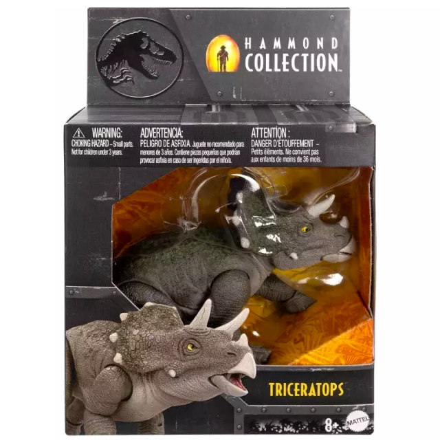 マテル ジュラシック・ワールド ハモンド・コレクション アクションフィギュア ヤング トリケラトプス