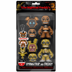 FNAF ファイブ・ナイツ・アット・フレディーズ ファンコ スナップス! スナップ&スワップ フィギュア 2パック フレディ & スプリングトラップ