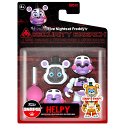FNAF ファイブ・ナイツ・アット・フレディーズ：セキュリティ・ブリーチ ファンコ スナップス! スナップ&スワップ フィギュア ヘルピー