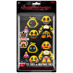 FNAF ファイブ・ナイツ・アット・フレディーズ ファンコ スナップス! スナップ&スワップ フィギュア 2パック トイ・チカ & ナイトメア・チカ