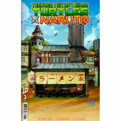 アメリカンコミックス IDWコミックス ティーンエイジ・ミュータント・ニンジャ・タートルズ x ナルト #2 (カバーD) 【クリックポストOK】