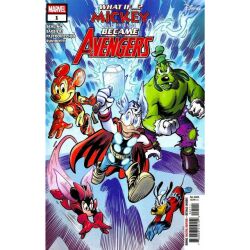 アメリカンコミックス マーベルコミックス ホワット・イフ...?  ミッキー&フレンズ ビカム アベンジャーズ ワンショット 【クリックポストOK】