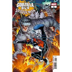 アメリカンコミックス マーベルコミックス ゴジラ vs スパイダーマン ワンショット 【クリックポストOK】