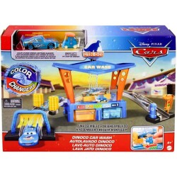 ディズニー ピクサー カーズ 2020 マテル 1/55スケール ミニカー カラーチェンジャーズ プレイセット ダイナコ・カー・ウォッシュ