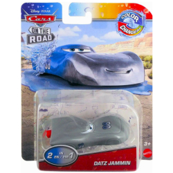 ディズニー ピクサー カーズ・オン・ザ・ロード 2022 マテル 1/55スケール ミニカー カラーチェンジャーズ1パック ダッツ・ジャミン