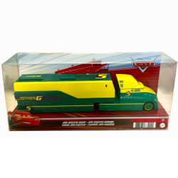 ディズニー ピクサー カーズ 2023 マテル 1/55スケール ダイキャスト ミニカー レーストラック ジョン・ホールステッド サイナーG #5 ハウラー