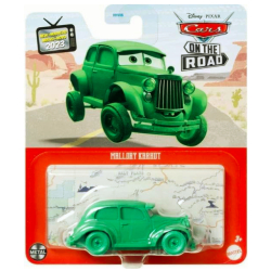 ディズニー ピクサー カーズ・オン・ザ・ロード 2023 マテル 1/55スケール ダイキャスト ミニカー 1パック マロリー・カーハット