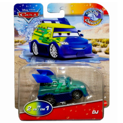 ディズニー ピクサー カーズ 2023 マテル 1/55スケール ミニカー カラーチェンジャーズ 1パック DJ