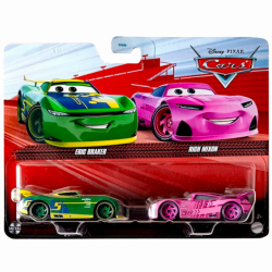 ディズニー ピクサー カーズ 2025 マテル 1/55スケール ダイキャスト ミニカー 2パック エリック・ブレイカー No.5 & リッチ・ミクソン No.36