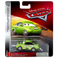 ディズニー ピクサー カーズ 2020 マテル 1/55スケール ダイキャスト ミニカー 1パック メタリック ニック・ステッカーズ (スカベンジャー ハント)