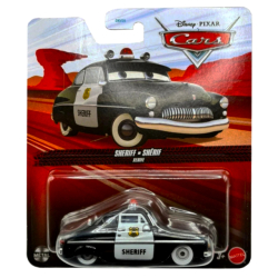 ディズニー ピクサー カーズ 2026 マテル 1/55スケール ダイキャスト ミニカー 1パック シェリフ