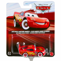 ディズニー ピクサー カーズ 2026 マテル 1/55スケール ダイキャスト ミニカー 1パック ホワイトウォールタイヤ ライトニング・マックイーン