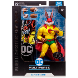 マクファーレントイズ DC マルチバース コレクターエディション 7インチ アクションフィギュア 『ジャスティスリーグ・インカーネイト』  キャプテン・キャロット (プラチナ・エディション バリアント)