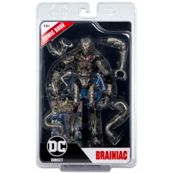 マクファーレントイズ x DCダイレクト DC ページ・パンチャーズ 7インチ アクションフィギュア 『スーパーマン：ゴースト・オブ・クリプトン』 ブレイニアック