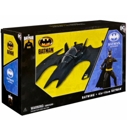 DCコミックス バットマン 85周年記念 スピンマスター 4インチ アクションフィギュア デラックス ビークル セット リターンズ バットマン with バットウィング